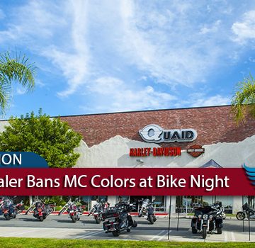Harley-Davidson Dealer Bans Motorcycle Colors at Bike Night