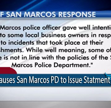 Pressure Causes San Marcos Police to Condemn Motorcycle Profiling