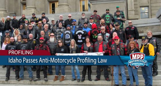 Idaho Passes Anti-Motorcycle Proﬁling Law