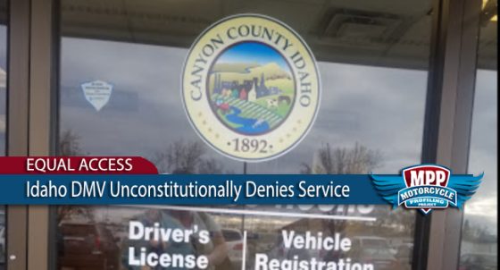 Idaho DMV Unconstitutionally Denies Service For Motorcycle Club Colors